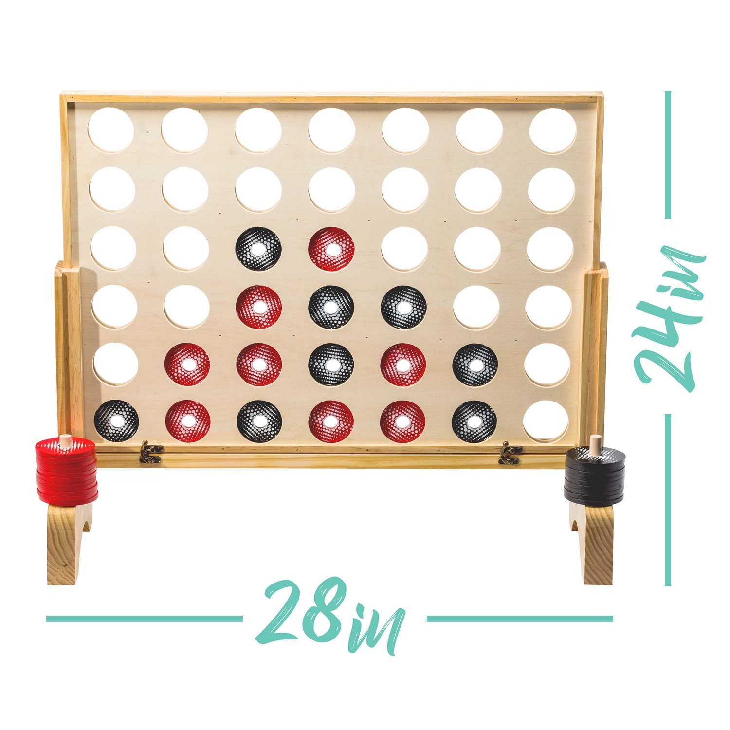 Franklin Jumbo Connect 4 In A Row Game Set                                                                                       - view number 2