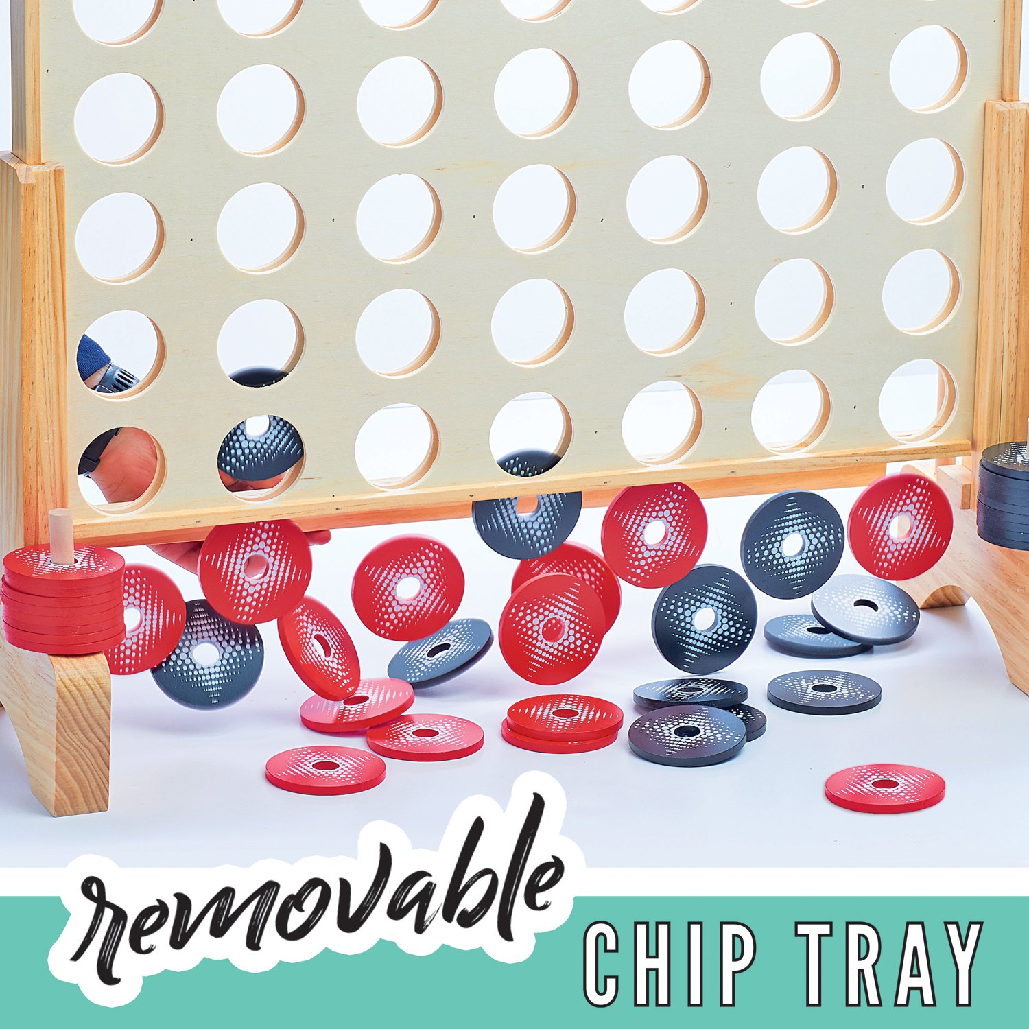 Franklin Jumbo Connect 4 In A Row Game Set                                                                                       - view number 3