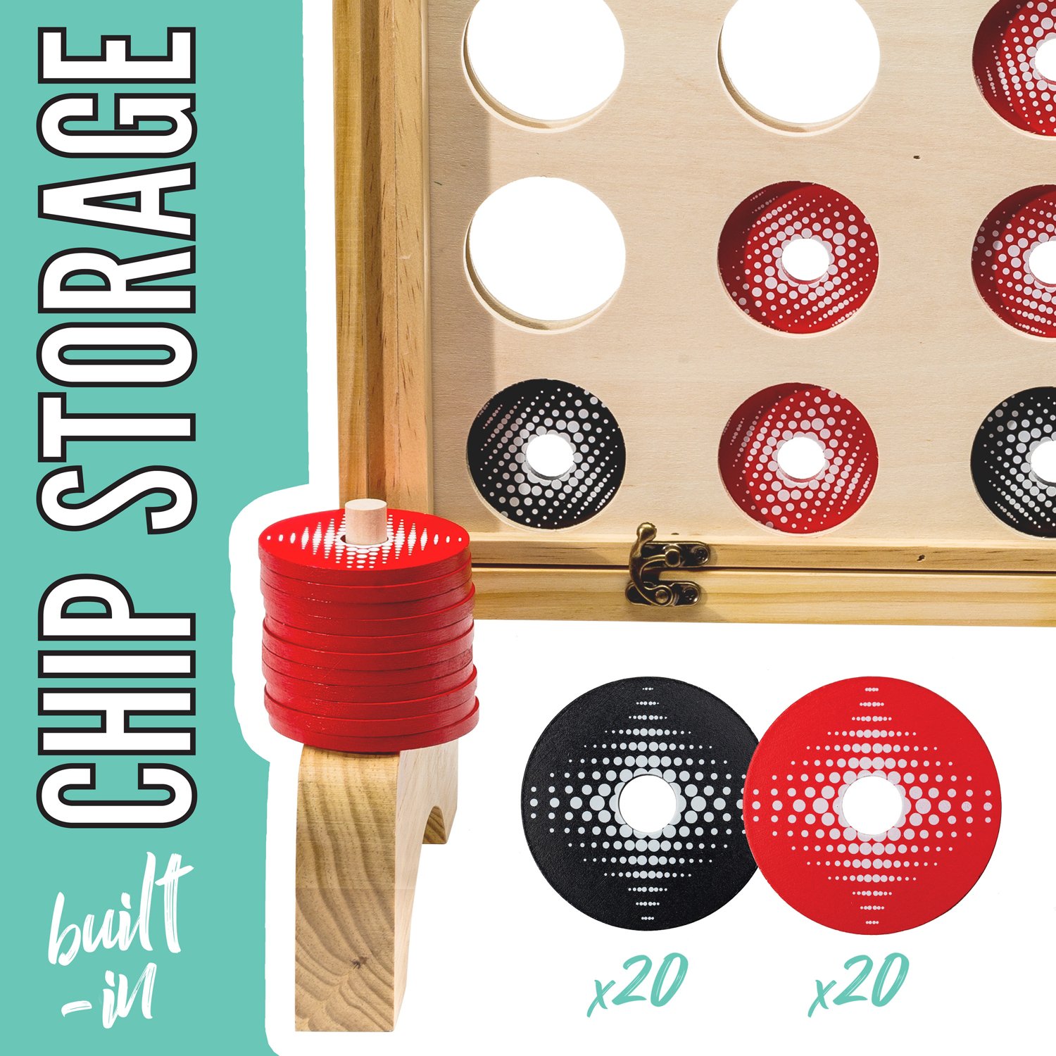 Franklin Jumbo Connect 4 In A Row Game Set                                                                                       - view number 4