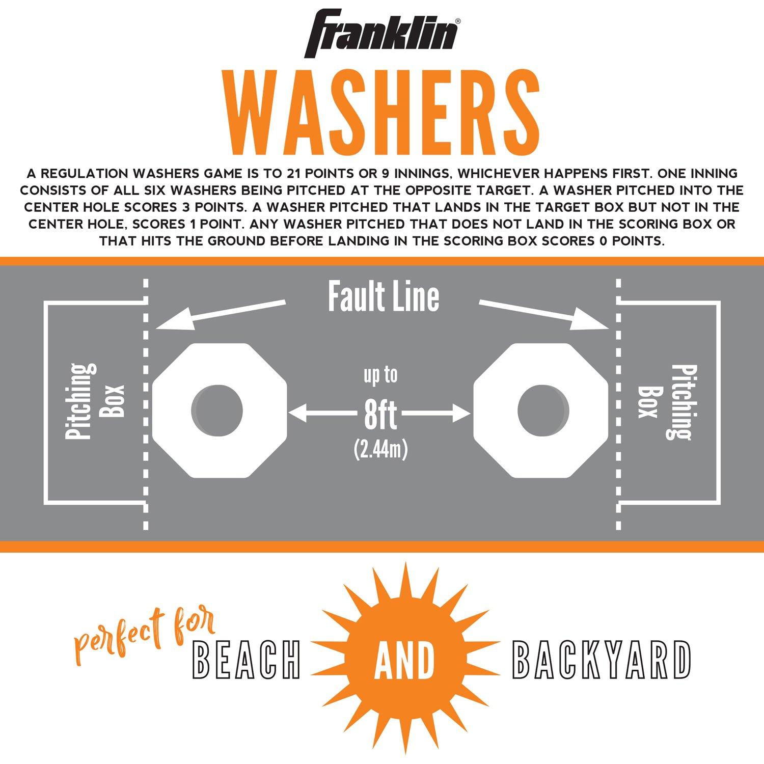 Franklin Starter Washer Toss Set - view number 3