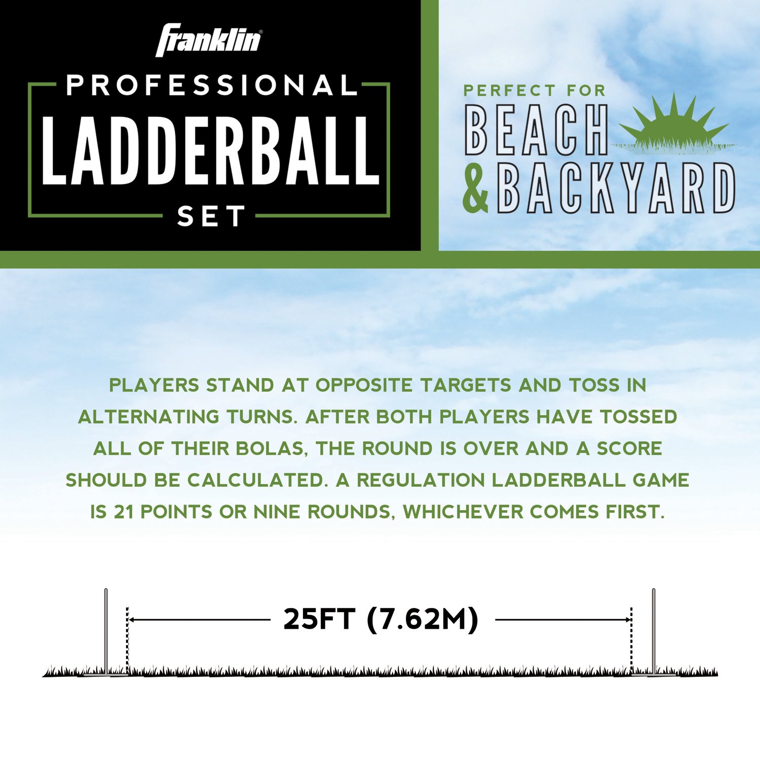 Franklin Professional Ladder Ball Set - view number 2