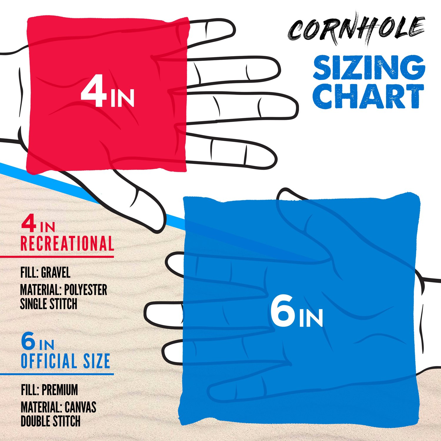Franklin Official Size Cornhole Bags - view number 7
