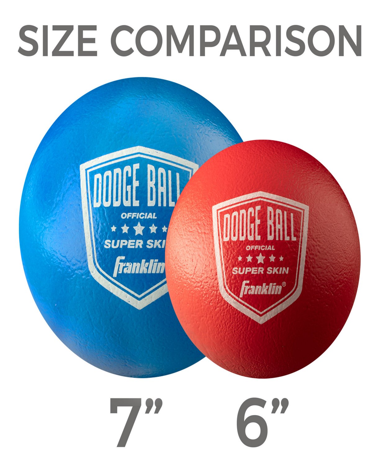 Franklin Superskin Dodgeball Balls 6-Pack - view number 5