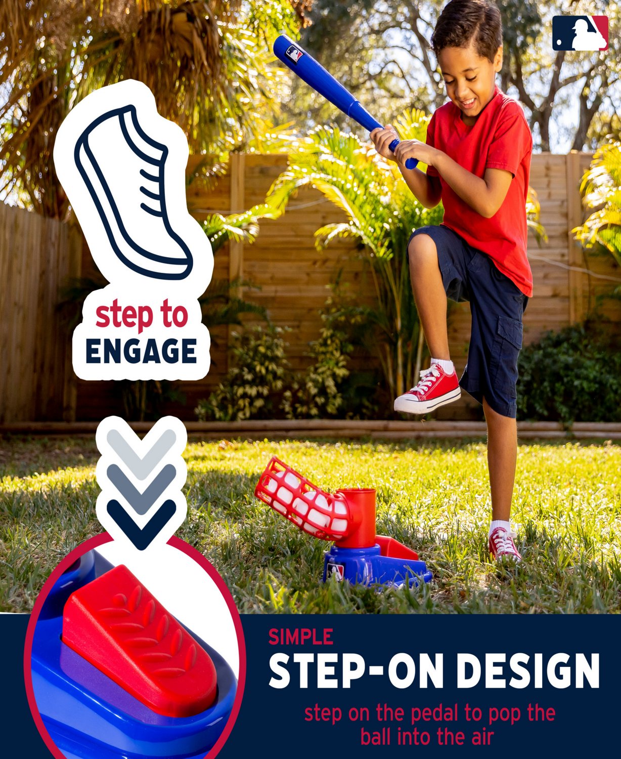Franklin Kids' MLB Pop A Pitch Pitching Machine                                                                                  - view number 4
