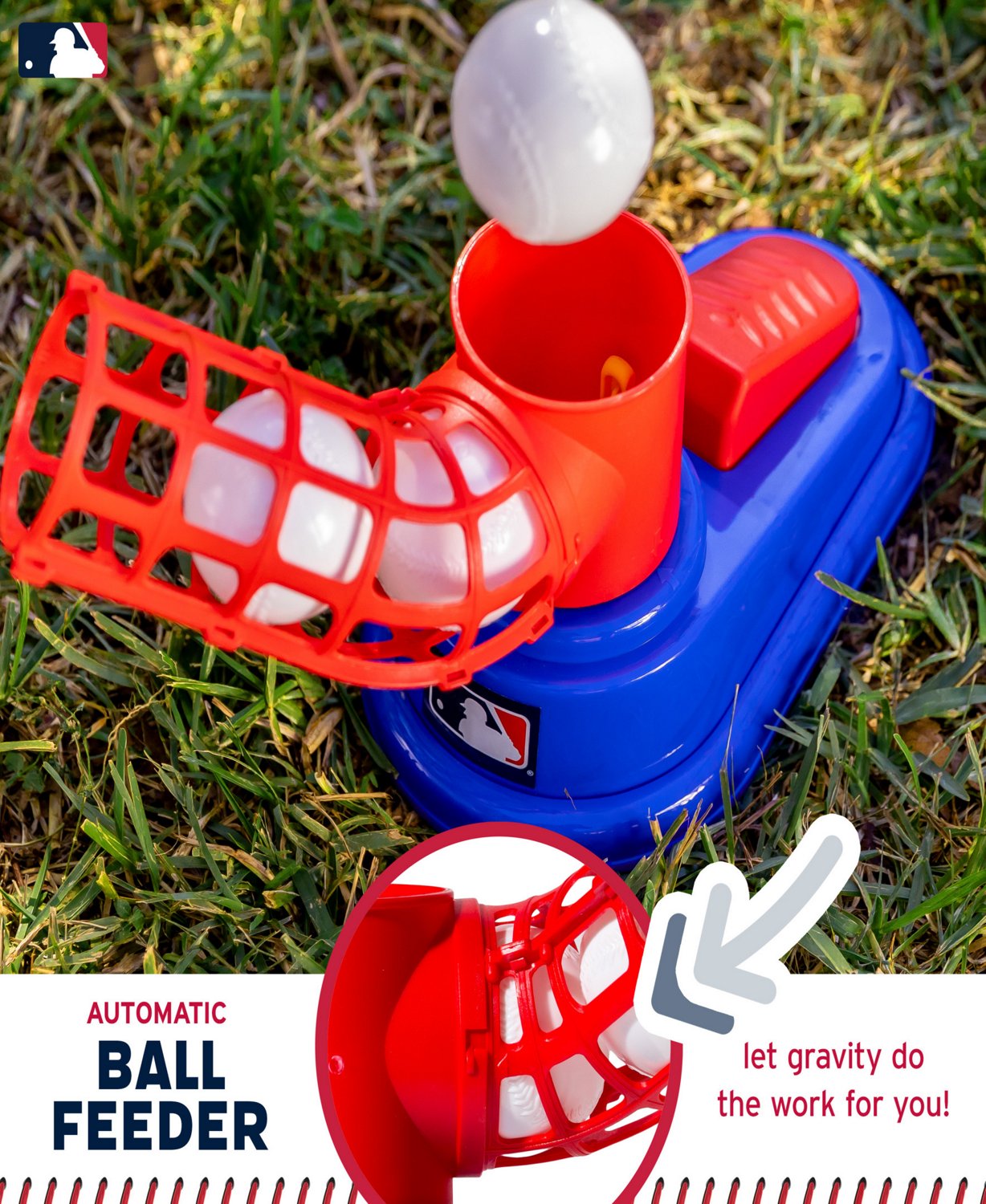 Franklin Kids' MLB Pop A Pitch Pitching Machine                                                                                  - view number 7