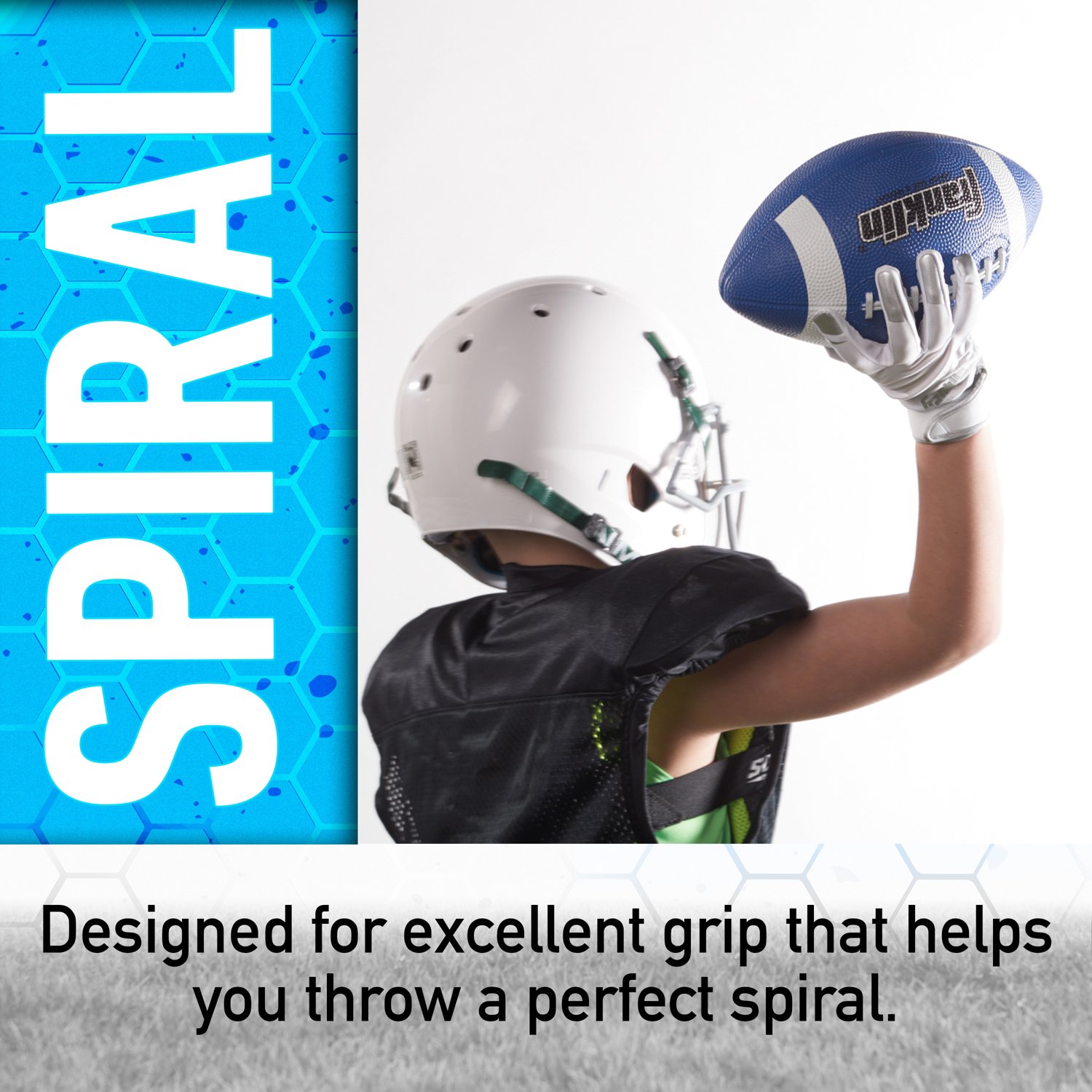 Franklin Grip-Rite 1000 Junior Size Footballs 12-Pack                                                                            - view number 5