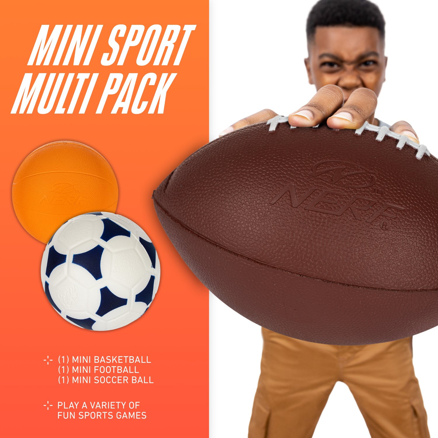 NERF Mini Foam Sports Ball Set - view number 2