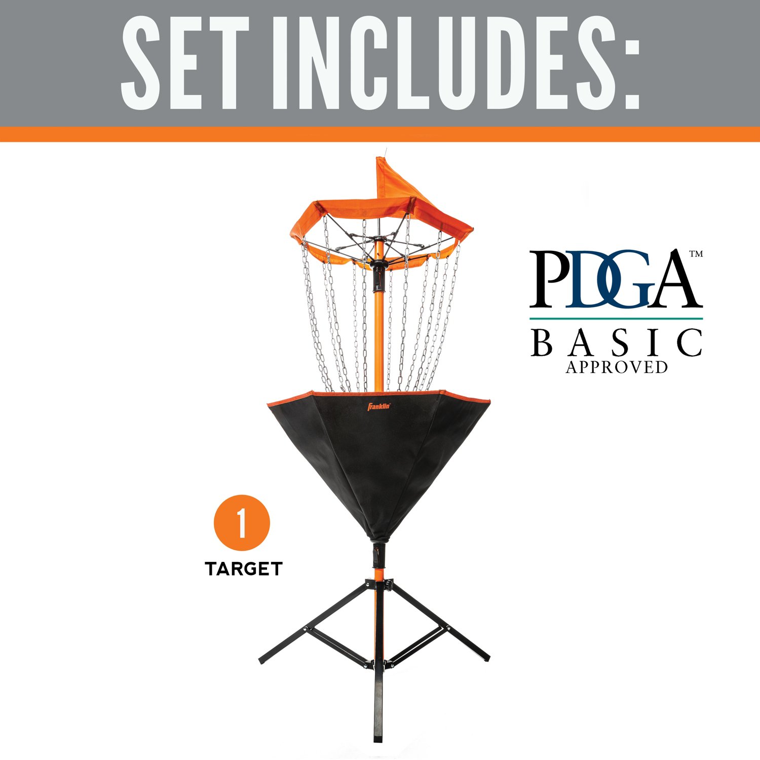 Franklin Deluxe Disc Golf Target                                                                                                 - view number 2