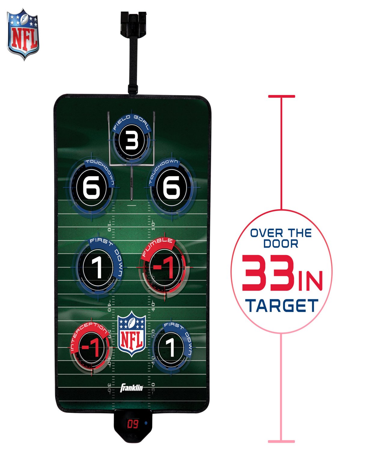 Franklin NFL Score N’ Sounds Football Target - view number 4