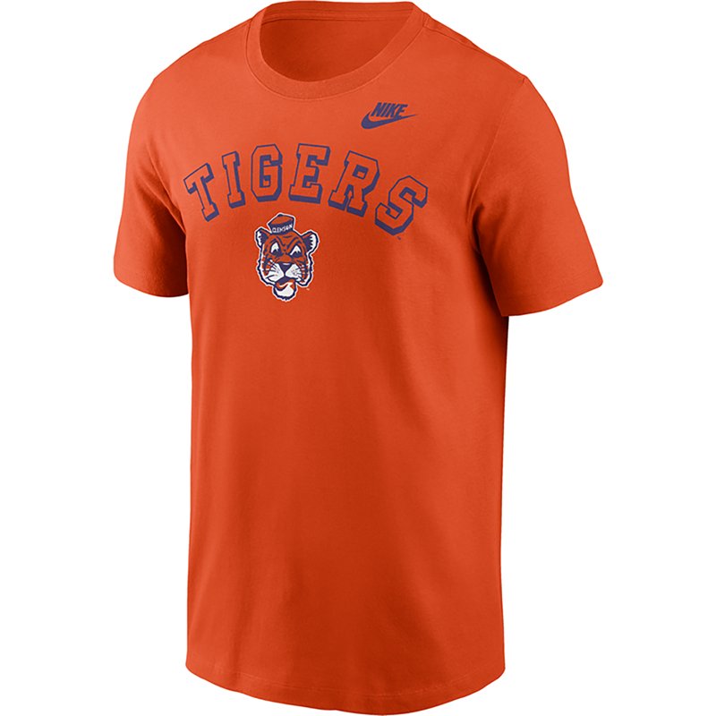 Nike Men's Clemson Arch Vault Logo Legacy Football T-Shirt-image