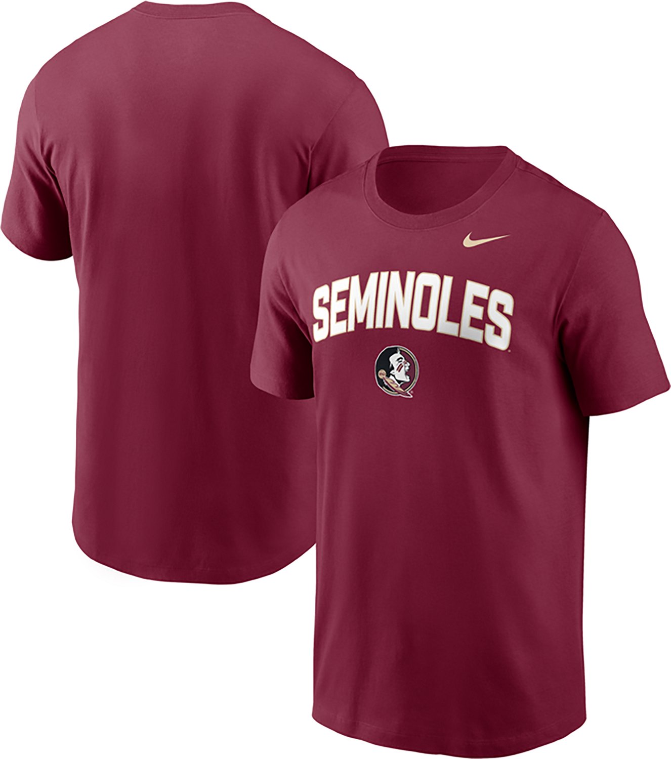 Nike Men's Florida State Arch Stack T-shirt - view number 3