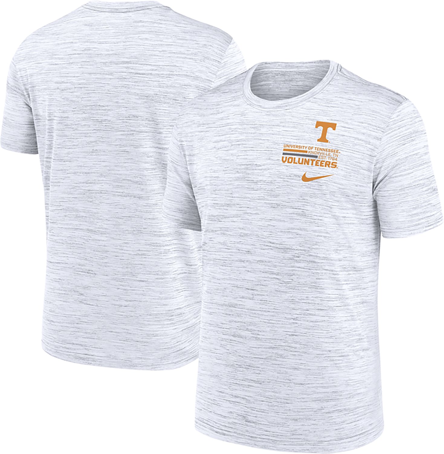 Nike Men's Tennessee Velocity Stacked Chest Logo T-shirt - view number 3