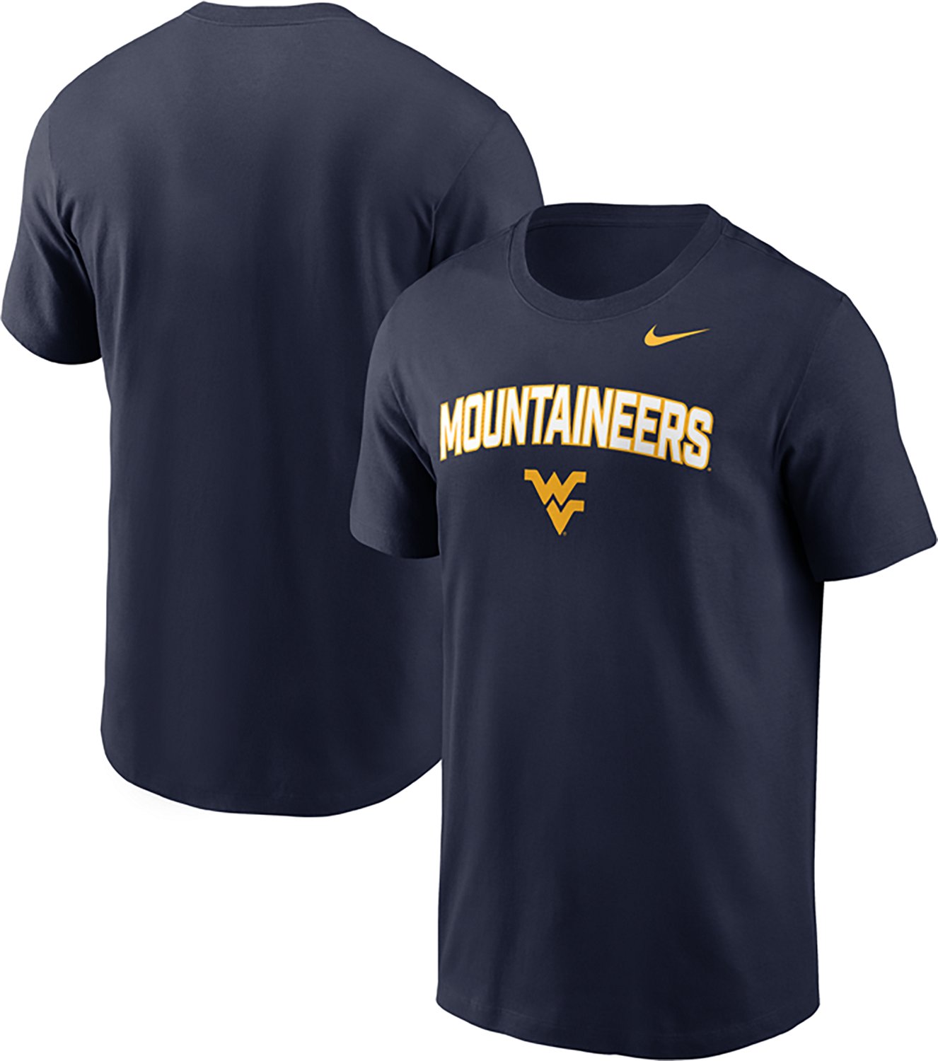 Nike Men's West Virginia Arch Stack T-shirt - view number 3