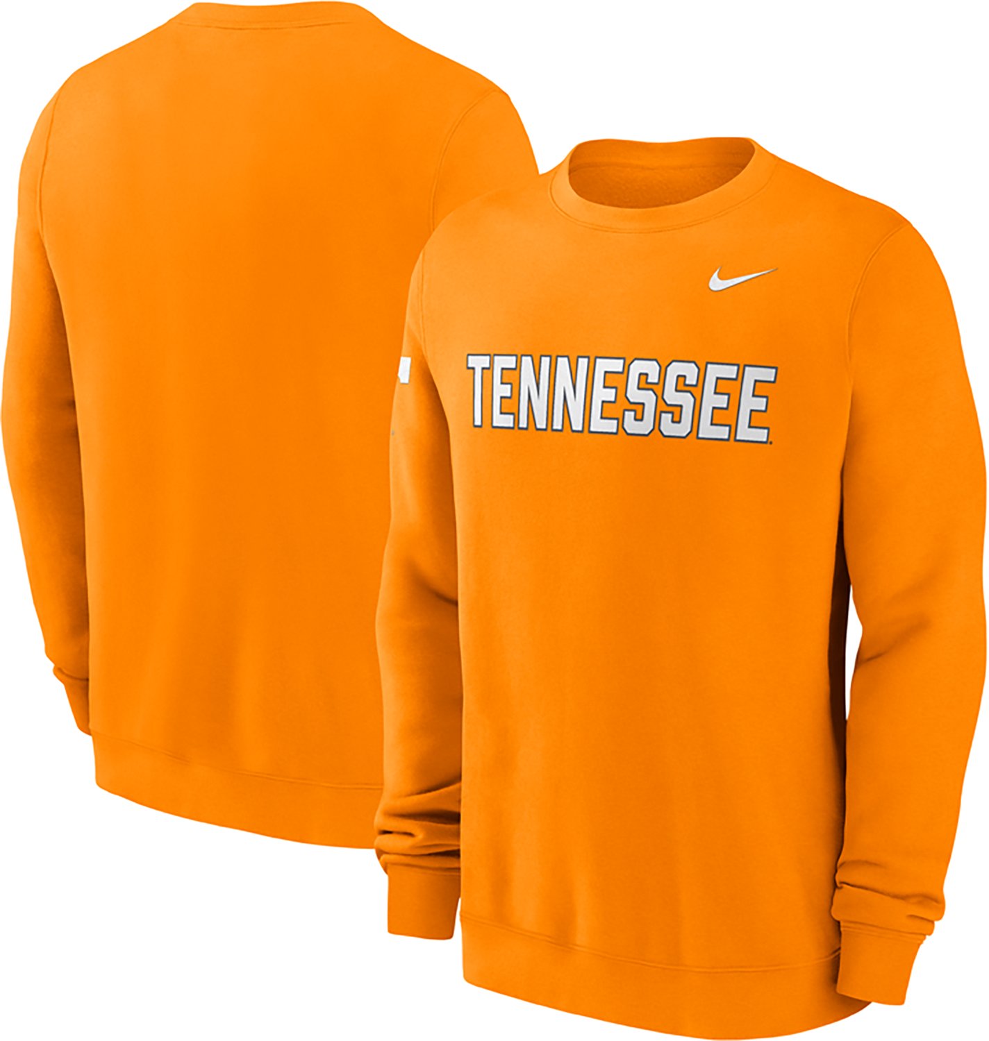 Nike Men's Tennessee Block Team Fleece Club Crew - view number 3