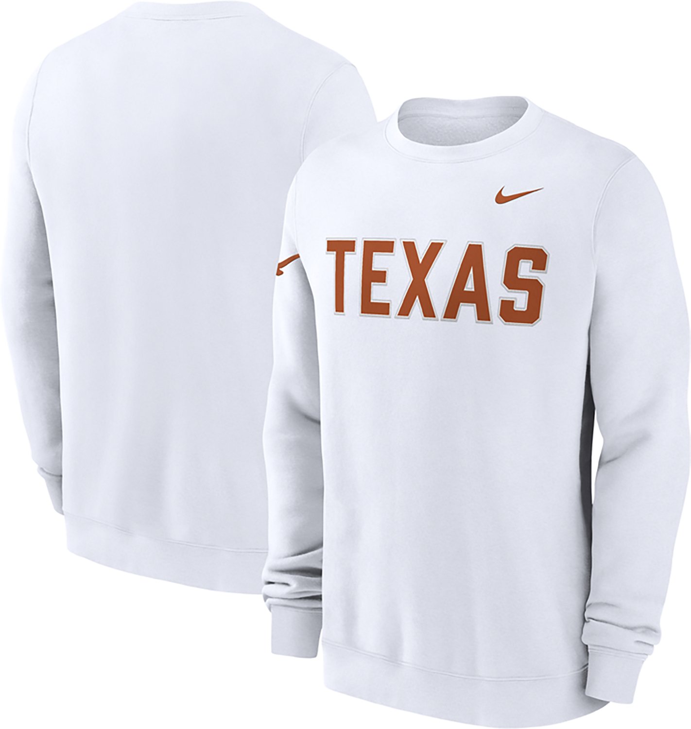 Nike Men's Texas Block Team Fleece Club Crew - view number 3
