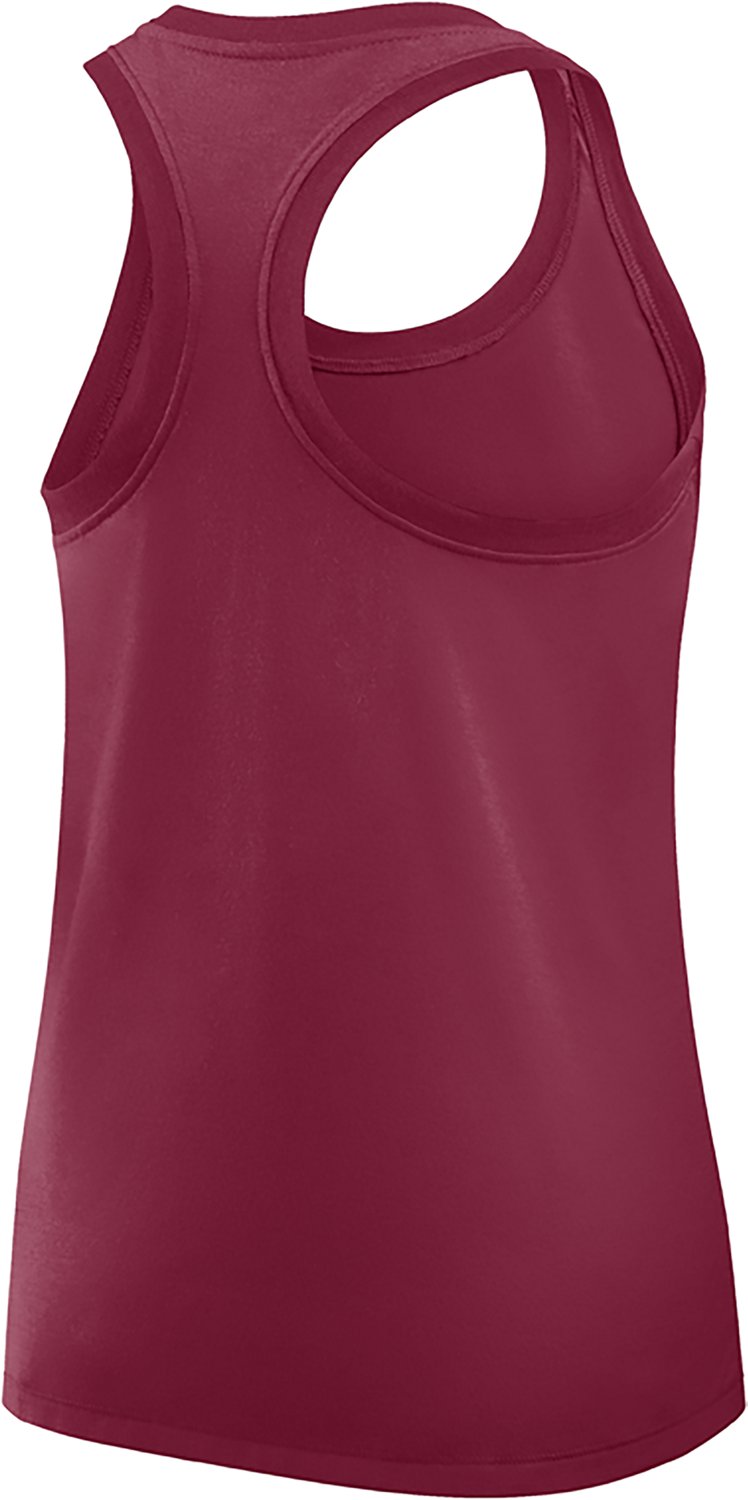 Nike Women's Florida State Team Over Primary Logo Racerback Tank Top - view number 2