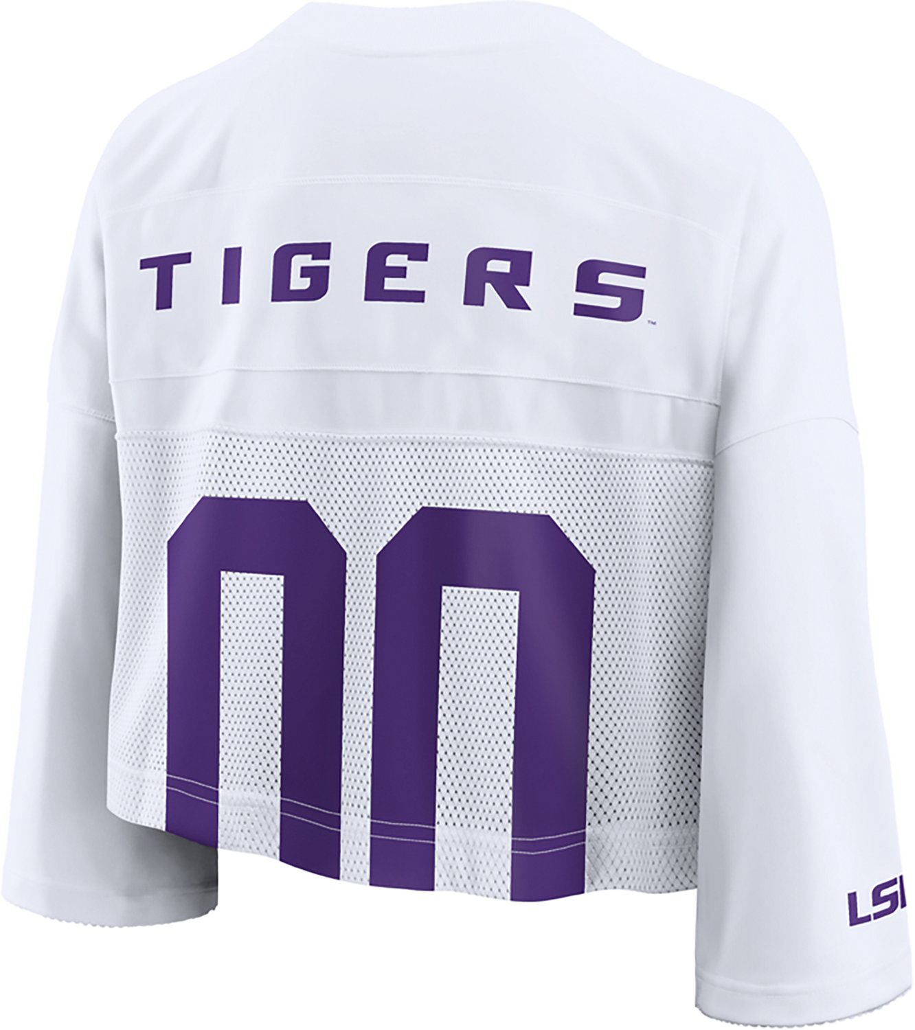 Nike Women's LSU Crop Football Jersey - view number 2
