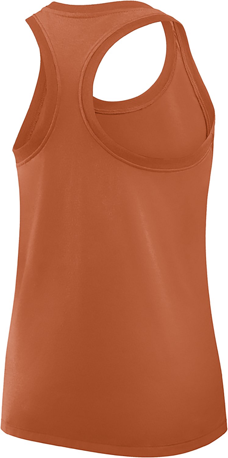 Nike Women's Texas Team Over Primary Logo Racerback Tank Top - view number 2