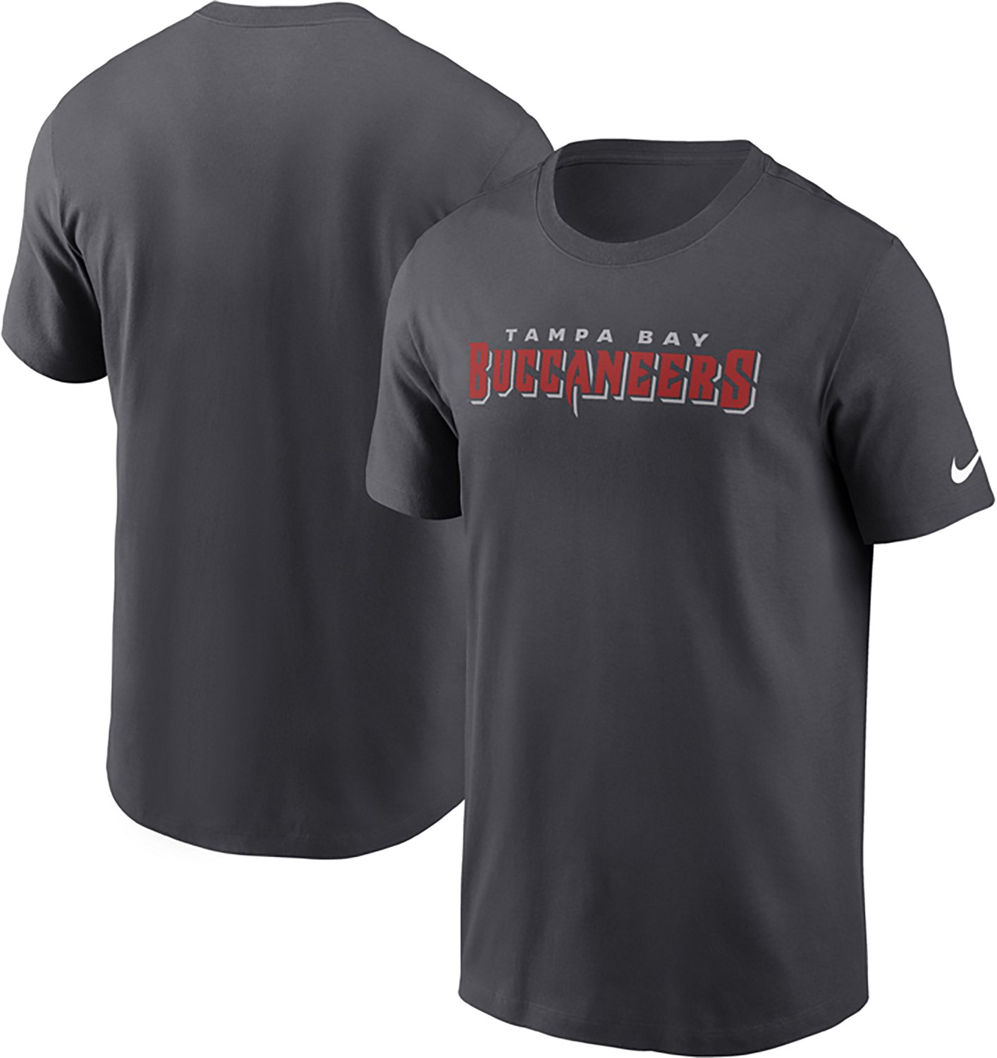 Nike Men's Buccaneers Wordmark Essential T-shirt - view number 3