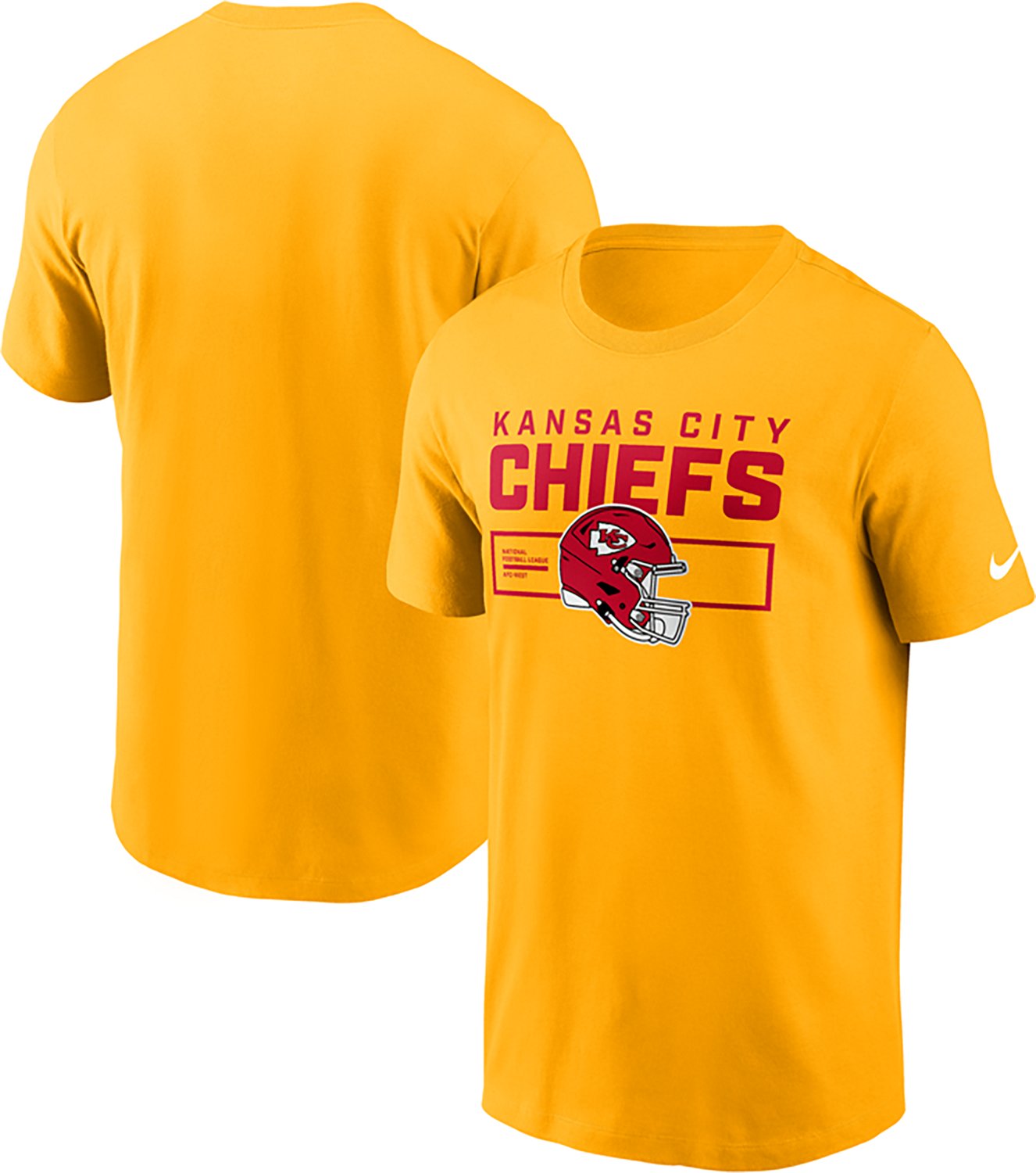Nike Men's Chiefs Helmet Essential T-shirt - view number 3