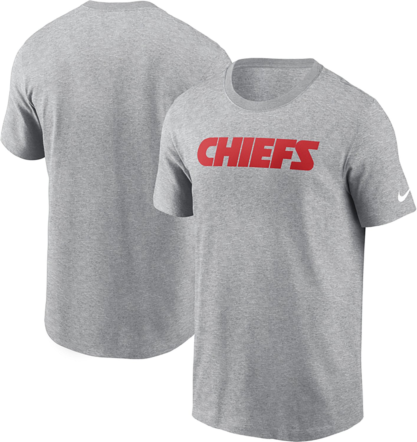 Nike Men's Chiefs Wordmark Essential T-shirt - view number 3