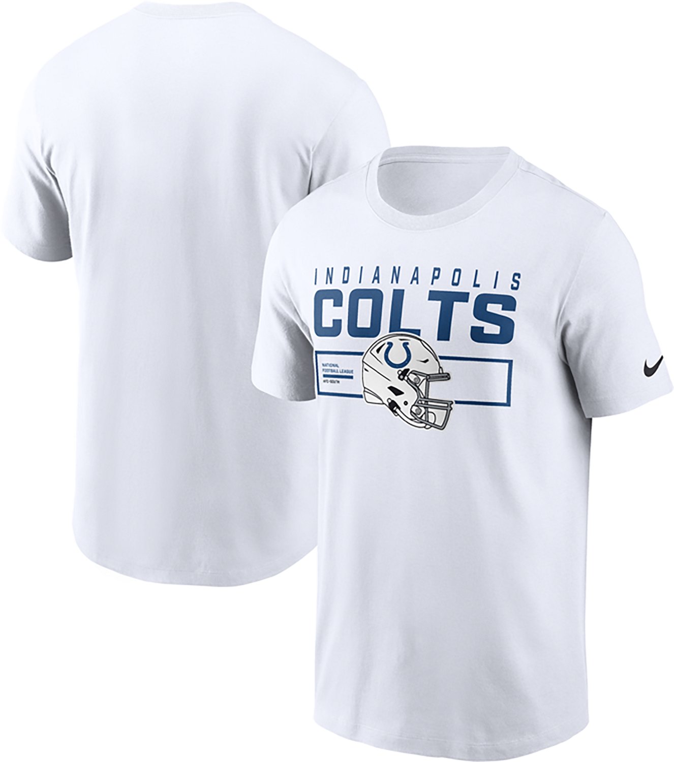 Nike Men's Colts Helmet Essential T-shirt - view number 3