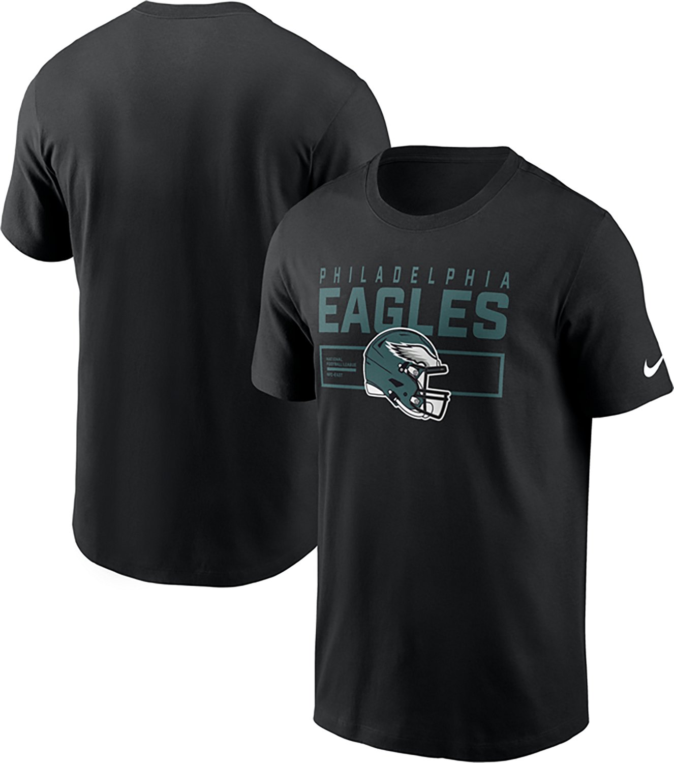 Nike Men's Eagles Helmet Essential T-shirt - view number 3