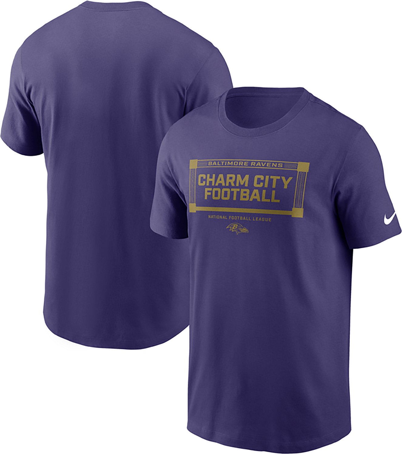 Nike Men's Ravens Local Essential T-shirt - view number 3