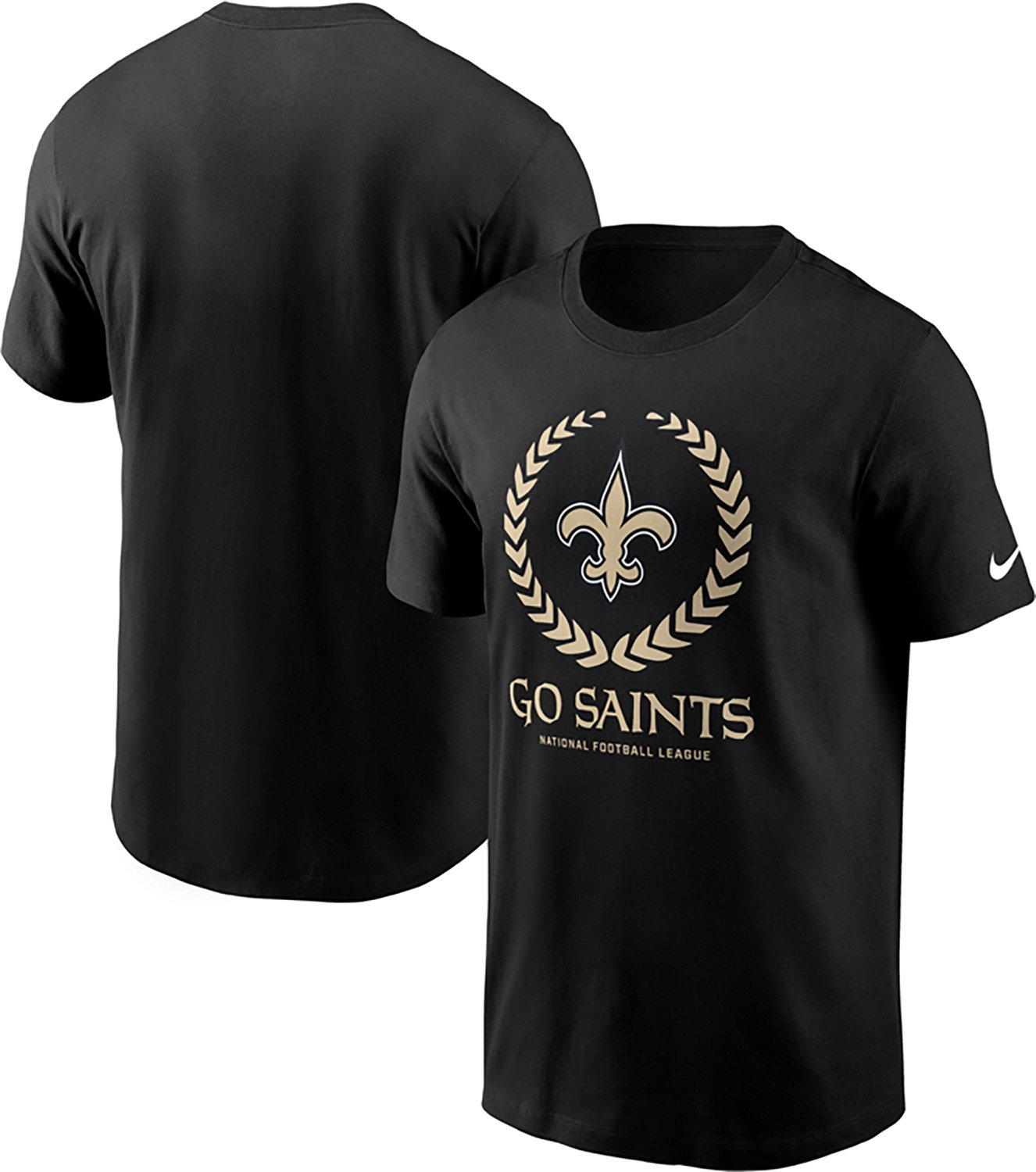 Nike Men's New Orleans Saints Local Essential Graphic T-shirt - view number 3