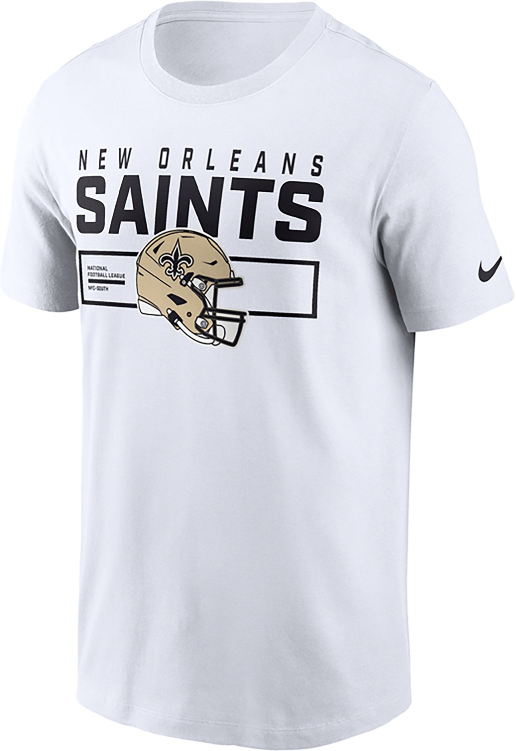 Nike Men's New Orleans Saints Helmet Essential Graphic T-shirt