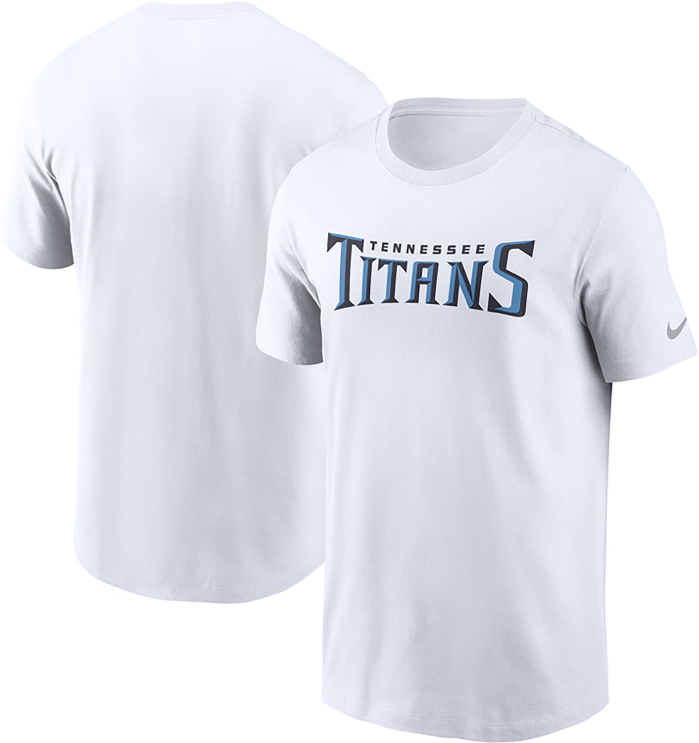 Nike Men's Titans Wordmark Essential T-shirt - view number 3