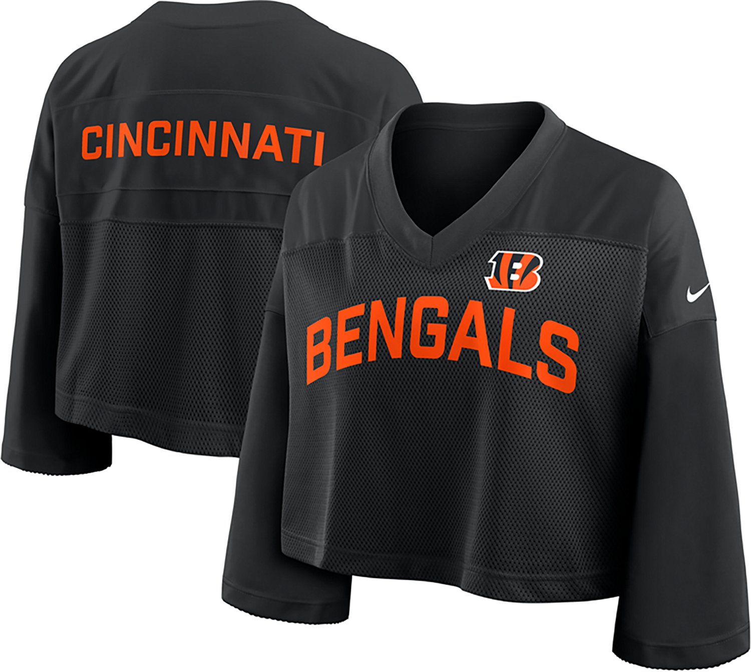 Nike Women's Bengals Jersey Fashion Top - view number 3