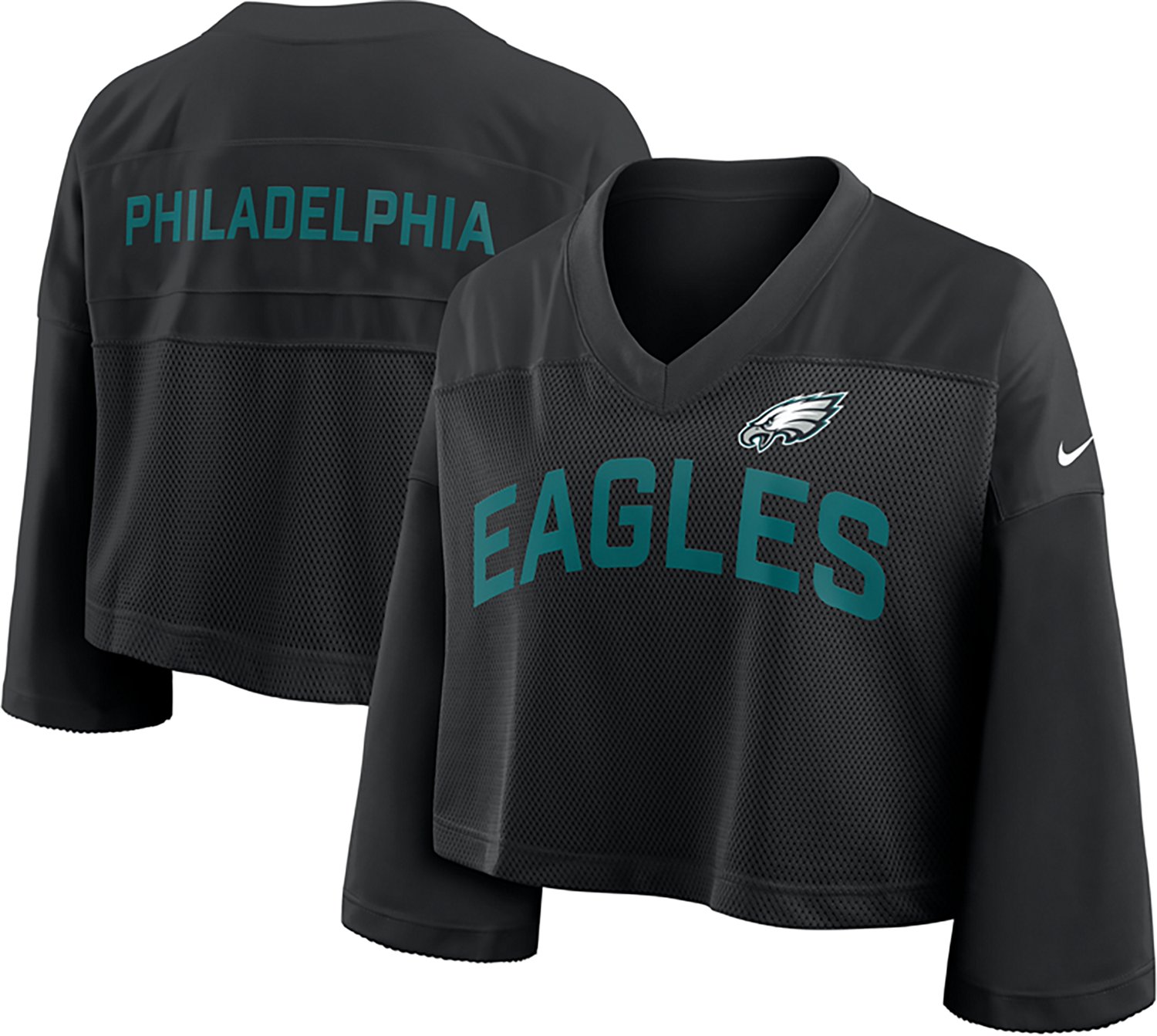 Nike Women's Eagles Jersey Fashion Top - view number 3