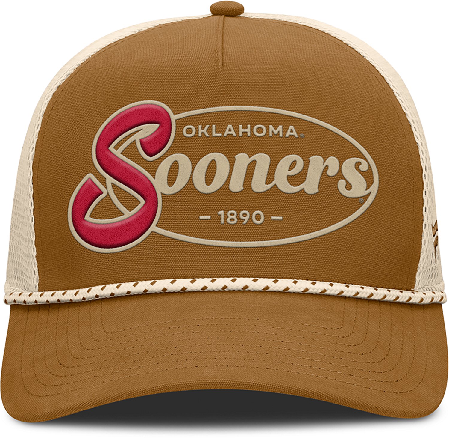 Fanatics Adults' Oklahoma College Fetch Structured Adjustable Cap - view number 2