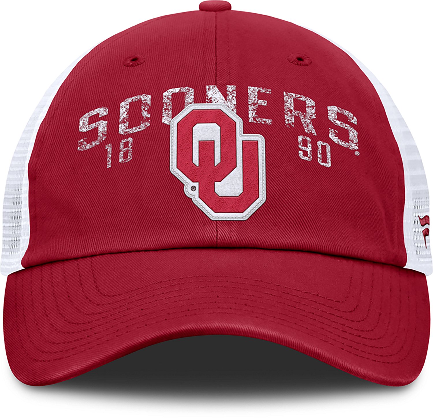 Fanatics Adults' Oklahoma College Letterman Unstructured Mesh Cap - view number 2