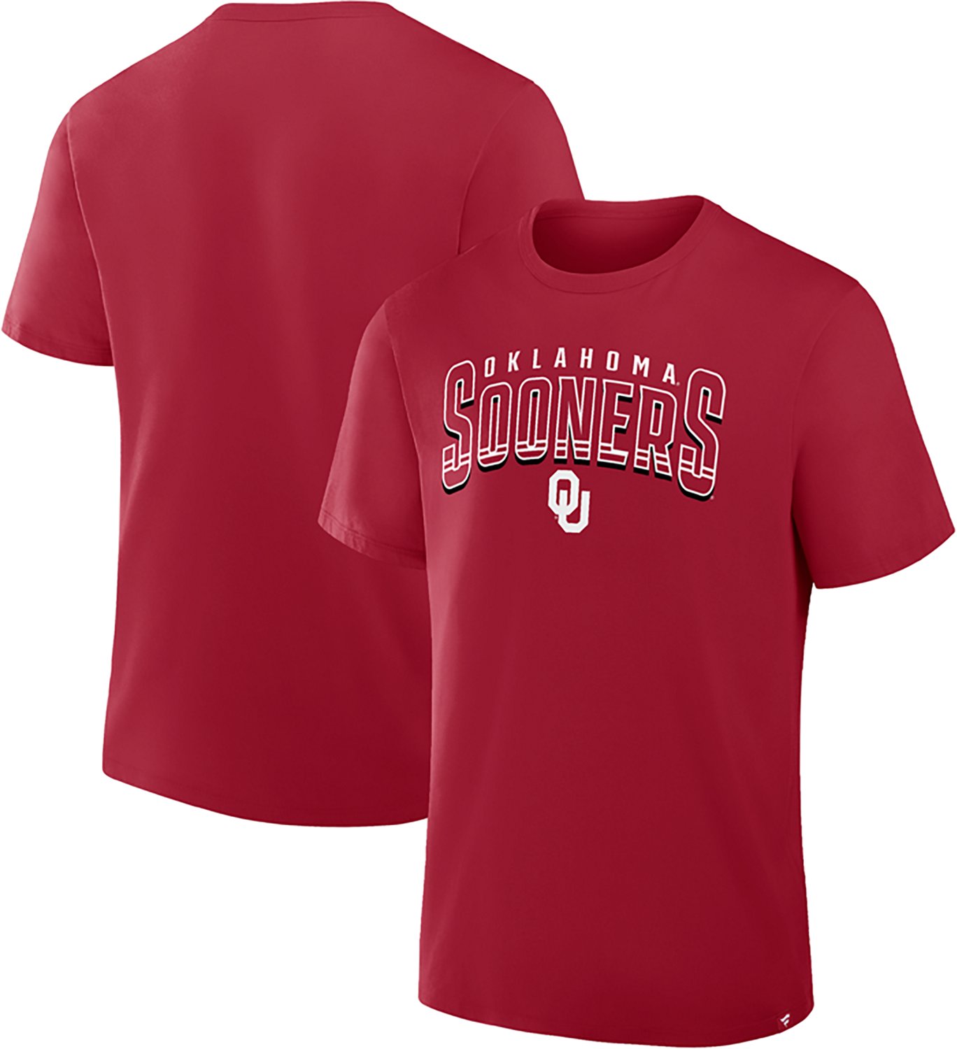 Fanatics Men's Oklahoma Team Stripe Legacy Cotton T-shirt - view number 3