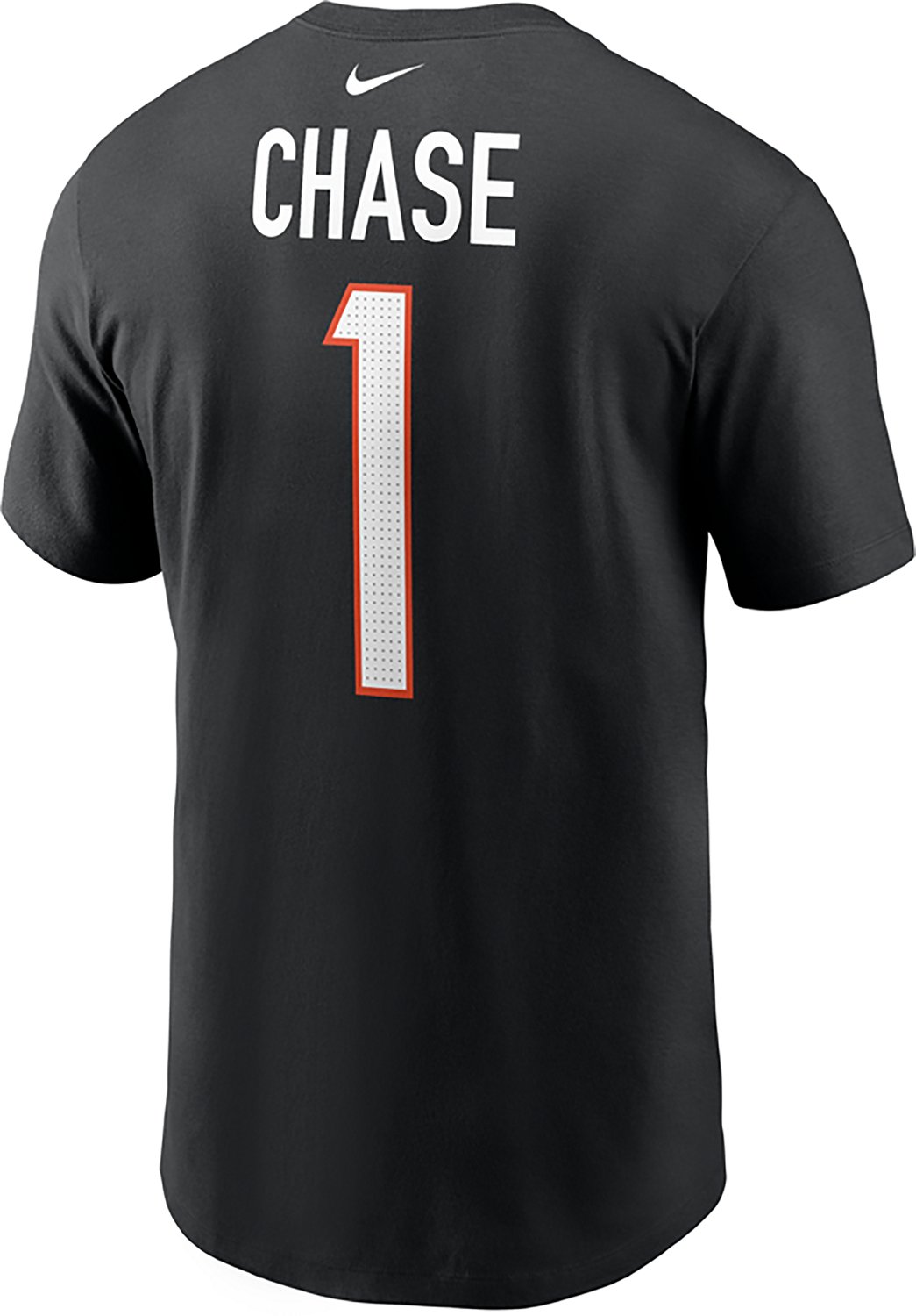 Nike Men's Bengals Ja'Marr Chase Player Name & Number T-shirt - view number 2