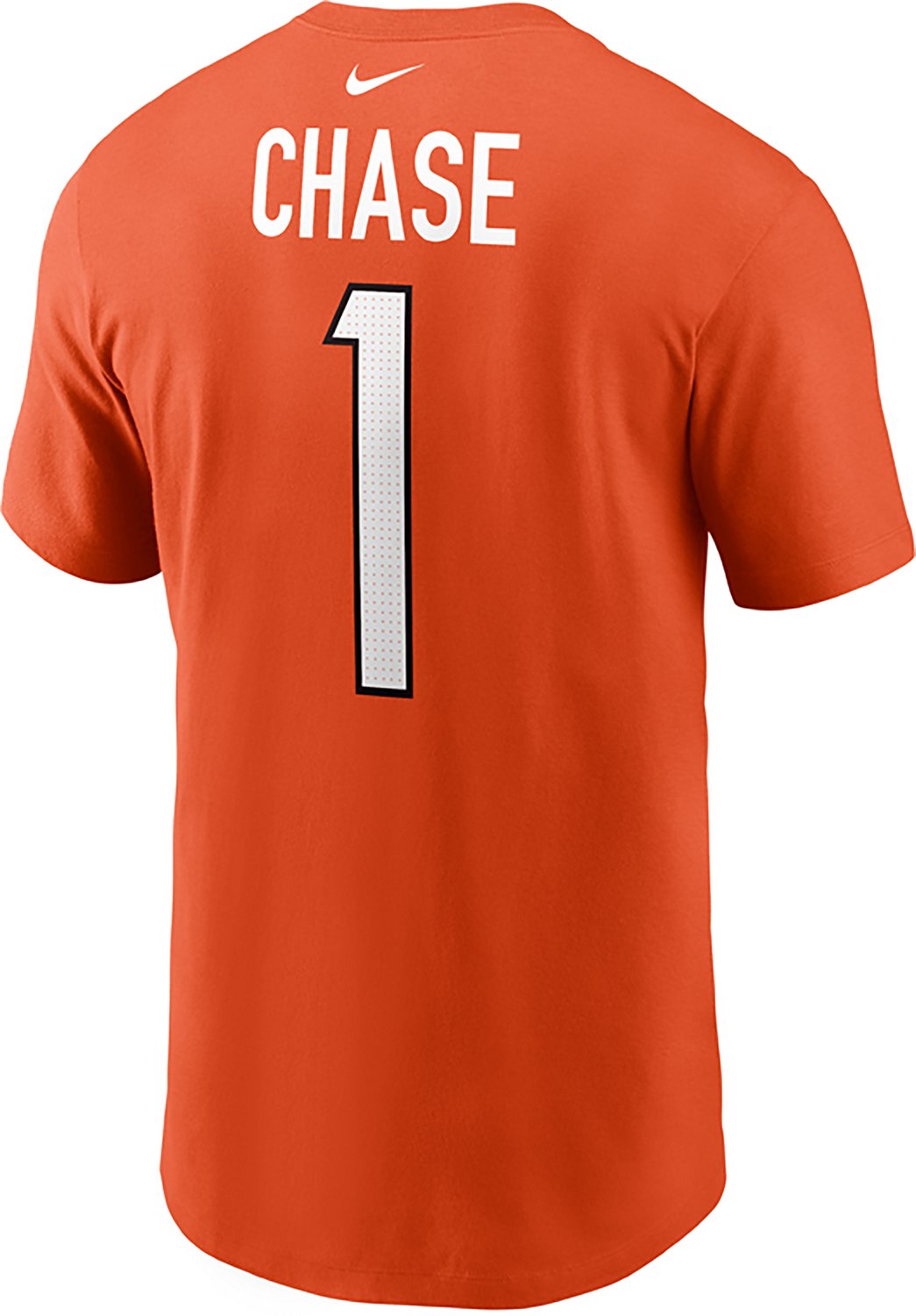 Nike Men's Bengals Ja'Marr Chase Player Name & Number T-shirt - view number 2