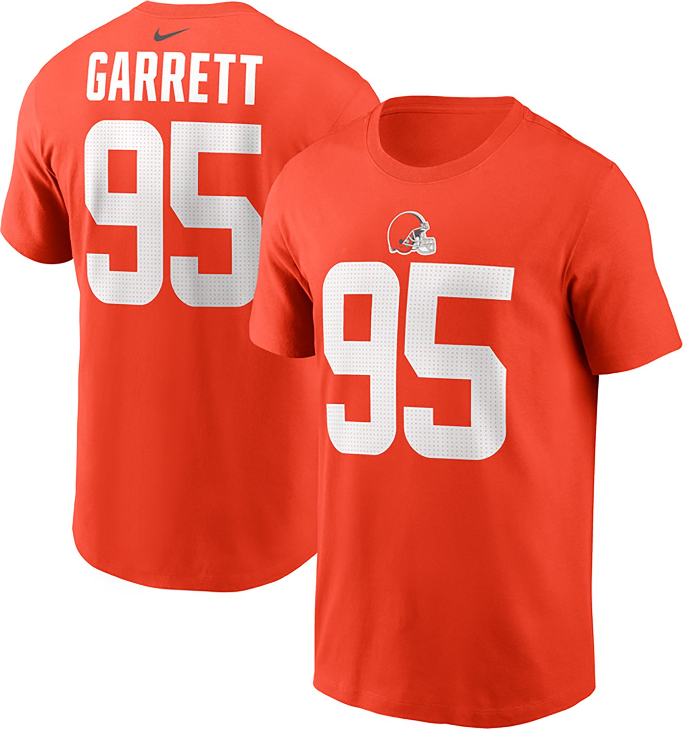 Nike Men's Browns Miles Garrett Name & Number T-shirt - view number 3