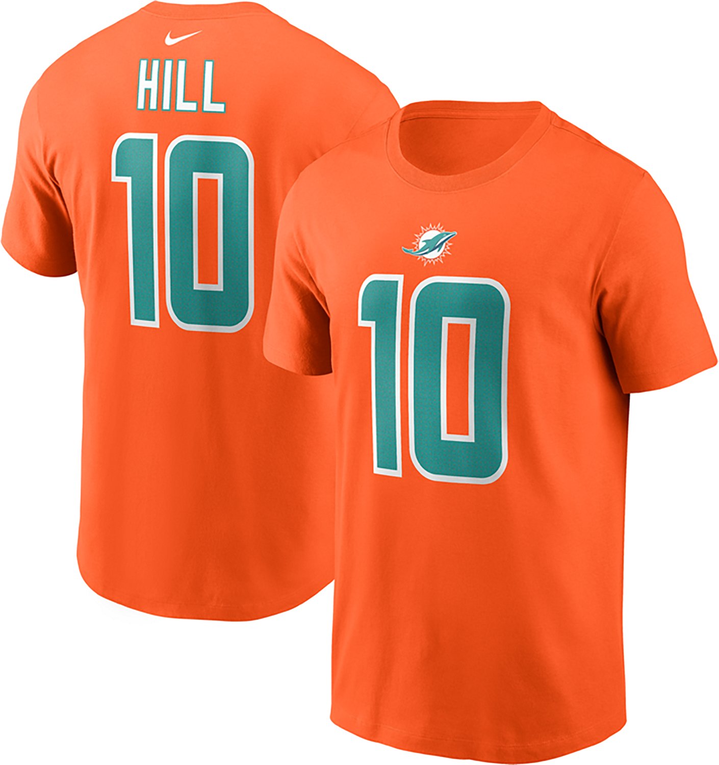 Nike Men's Dolphins Tyreek Hill Name & Number T-shirt - view number 3