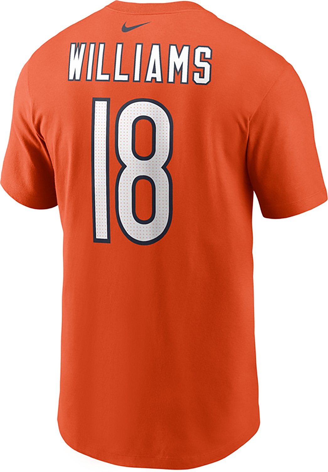 Nike Men's Bears Caleb Williams Inline Player Name & Number T-shirt - view number 2