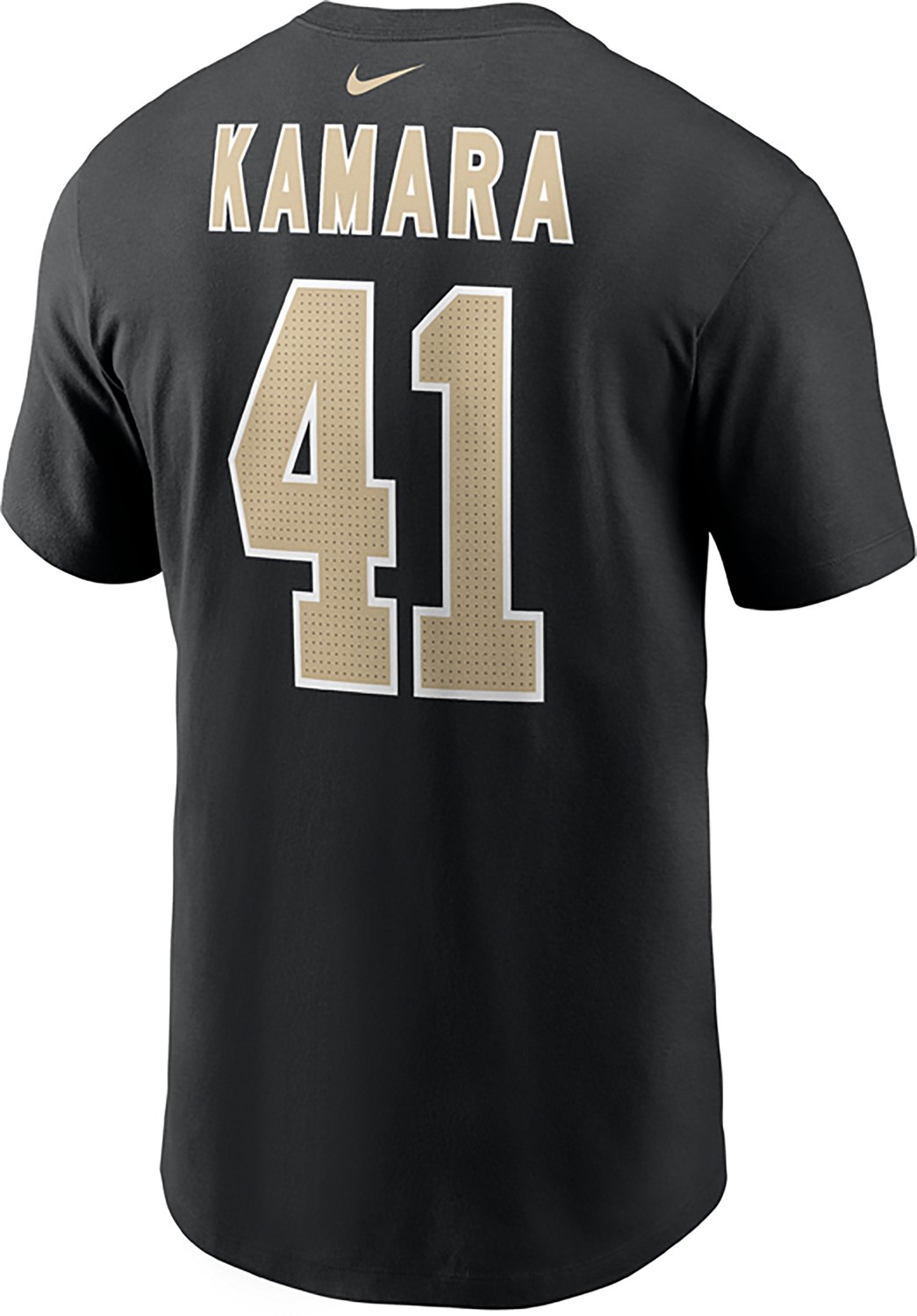 Nike Men's New Orleans Saints Alvin Kamara #41 Graphic T-shirt - view number 2