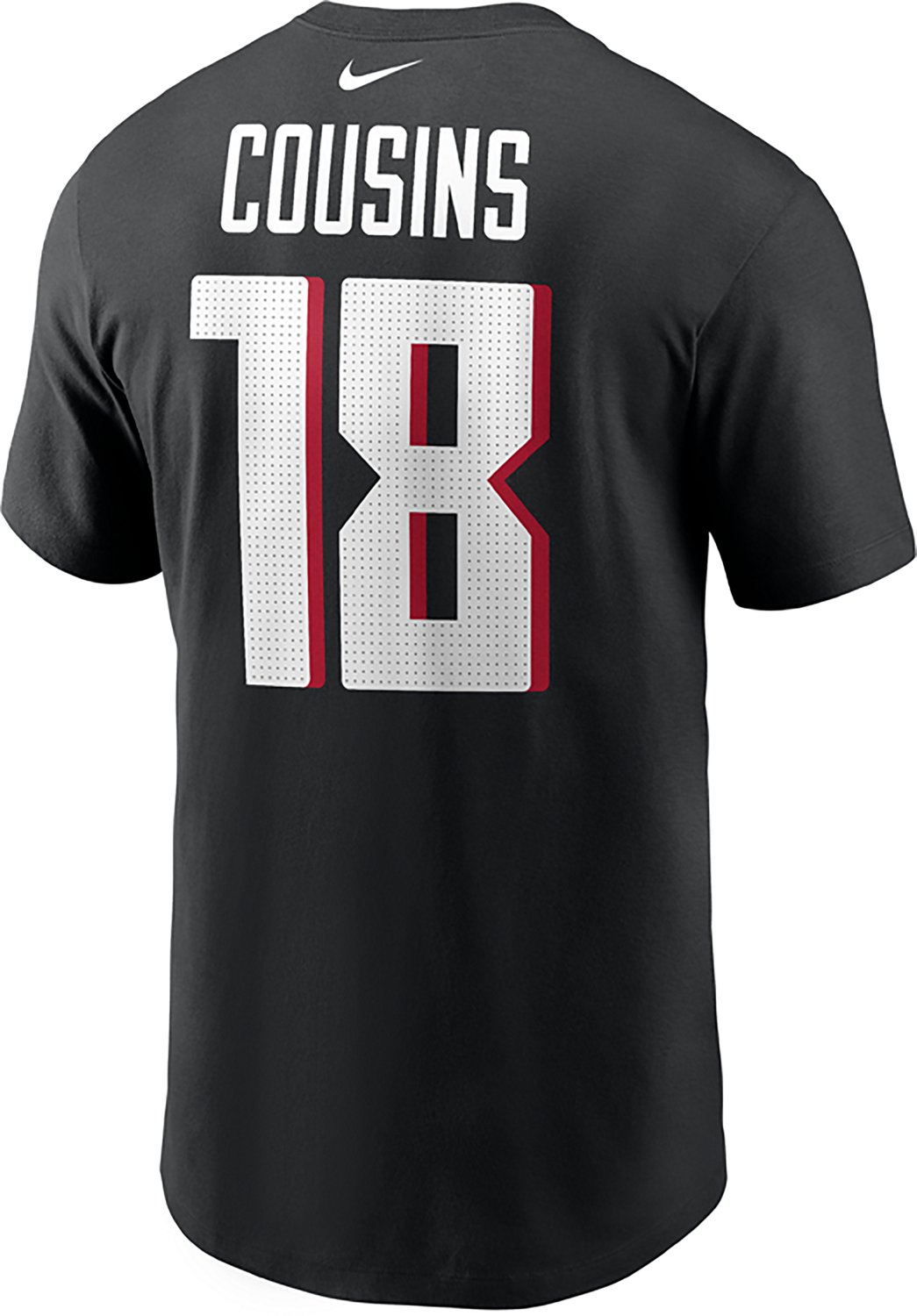 Nike Men's Falcons Kirk Cousins Inline Player Name & Number T-shirt - view number 2