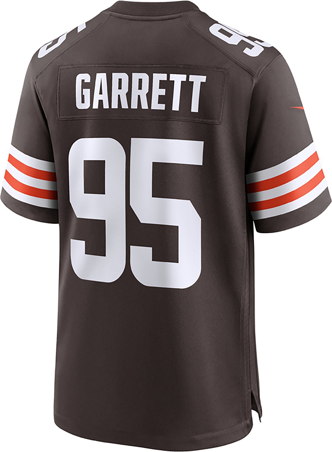 Nike Men's Browns Miles Garrett #95 Name & Number Home Game Jersey - view number 2