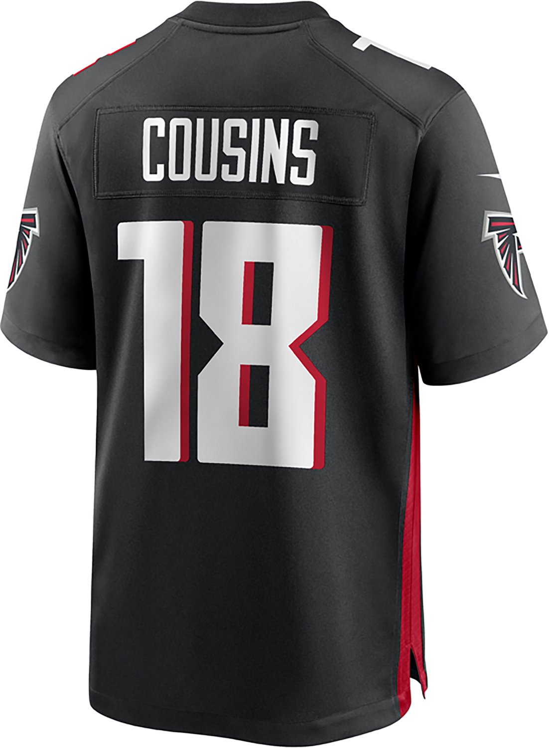 Nike Men's Falcons Kirk Cousins #18 Name & Number Home Game Jersey - view number 2