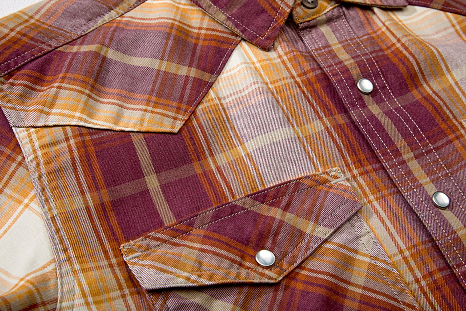 Carhartt Men's Montana Flame-resistant Relaxed Fit Long-Sleeve Snap-Front Plaid Shirt - view number 6