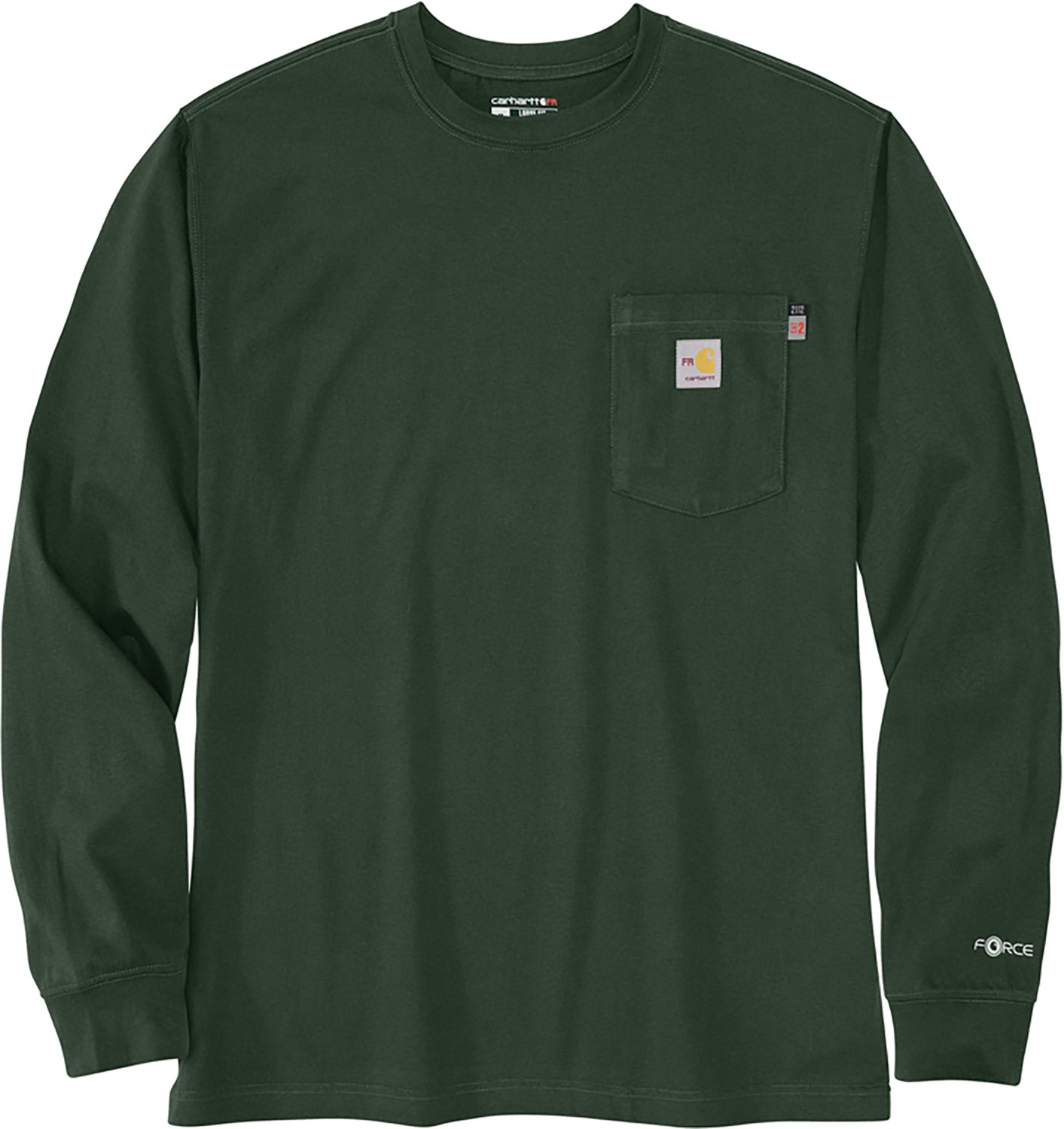 Carhartt Men's Oil Rig Flame-resistant Relaxed Fit Long-Sleeve Graphic Shirt - view number 4