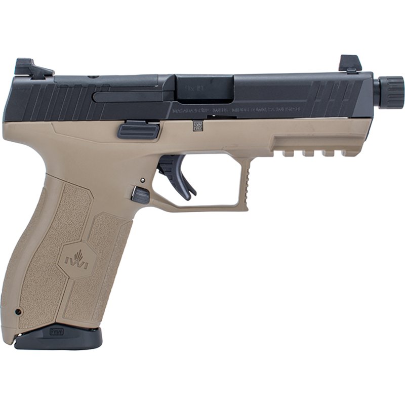IWI Masada Tactical Optics-Ready Semi-Auto Pistol - 9mm - Flat Dark Earth - 17 + 1