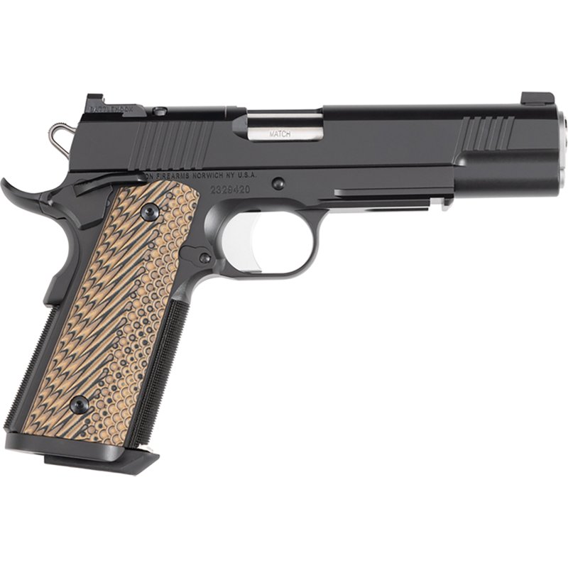 Dan Wesson Specialist 10mm Auto 5" Bbl 8rd Optic Ready Pistol w/Fixed Tritium Night Sights, Light Rail, Magwell, Ambi-Safety & G10 Grips 01794