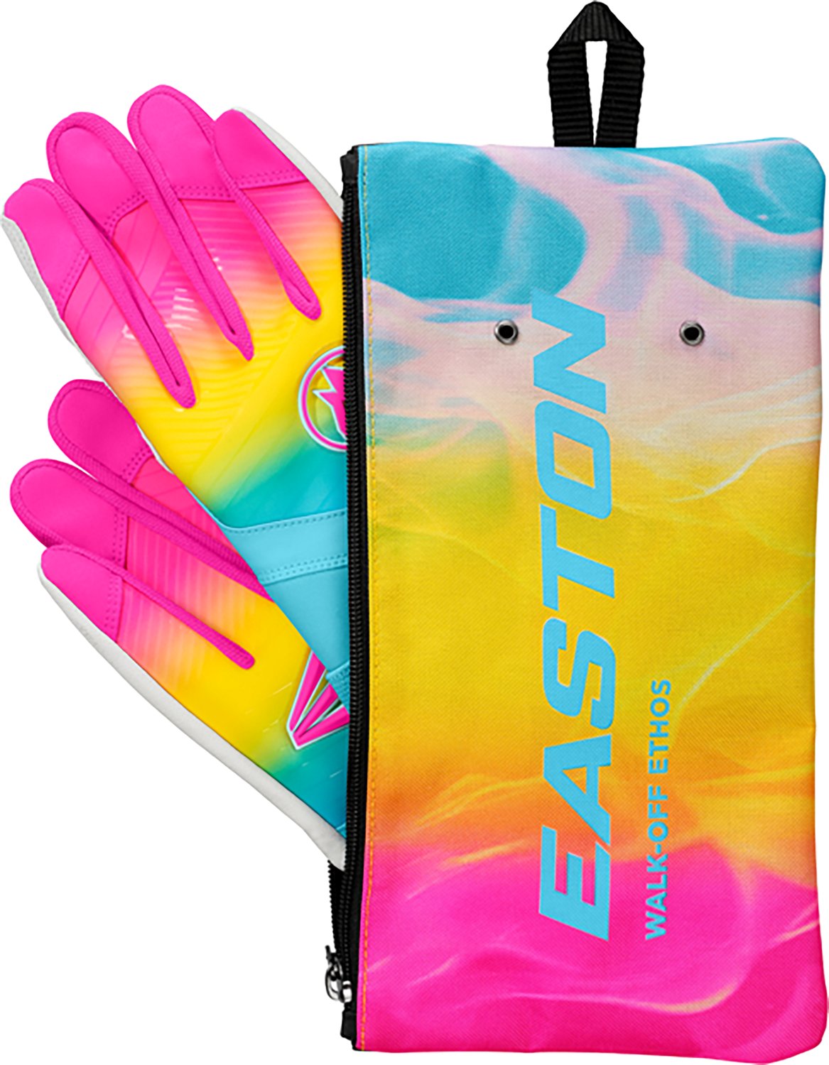 Easton Youth Walk-Off Ethos Locked-In Hype Fire Batting Gloves - view number 7